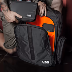 UDG GEAR U9102BL/OR Contrôleur DJ Étui sac à dos Nylon Noir, Orange - Vue supplémentaire 8