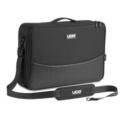 U7101BL Etui équipement audio Sacoche à bandoulière Noir