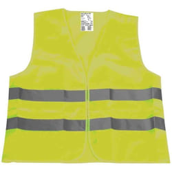 Gilet de sécurité Polyester Réfléchissant Taille Unique Jaune