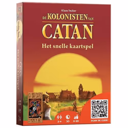 999 Games De Kolonisten van Catan: Het snelle Kaartspel, Jeu de société, Stratégie, 8 an(s), Jeu familial