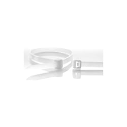 WKK - colliers de serrage naturels, 140X3.6MM, 100 pièces 14036 nat c