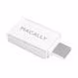 Macally UCUAF2, USB Type-A, USB 3.2 Gen 1 (3.1 Gen 1), Blanc, 5 Gbit/s, 15 mm, 31 mm