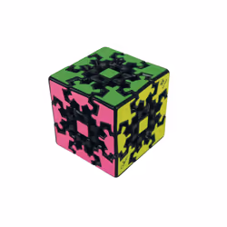 Riviera Games Gear Cube, unisexe, Plastique, Multicolore, 01-01-2016, 245 g, 60 mm
