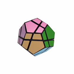 Riviera Games Skewb Ultimate, unisexe, Plastique, Multicolore, 01-01-2016, 60 mm, 60 mm