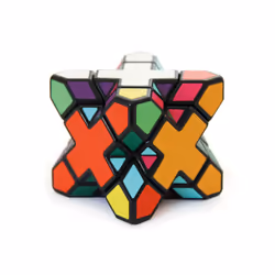 Riviera Games Skewb Extrême, unisexe, Plastique, Multicolore, 01-01-2016, 204 g, 60 mm