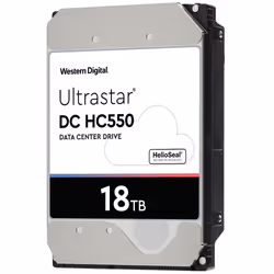 Western Digital Ultrastar DC HC550 3.5" 18 To SAS