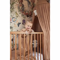 Jollein 002-005-00103 moustiquaire pour lit de bébé Marron