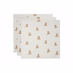 Jollein 535-851-66095, Couverture à emmailloter, Multicolore, Motif, Coton, Garçon/Fille, Teddy Bear