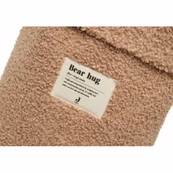 Jollein 580-001-66067 Boîte de rangement Panier de rangement Rond Polyester, Polyuréthane (PU) Marron