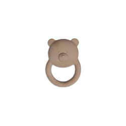 Anneau de dentition en caoutchouc Teddy Bear Biscuit