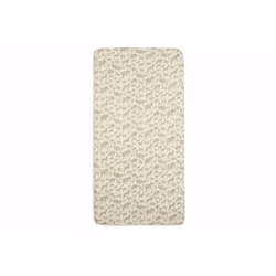 Jollein 511-507-67043 Taie d'oreiller 60 x 120 cm Olive Feuilles de vérification équipés