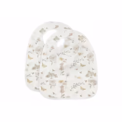 Jollein 029-864-67056, Bavoir bandana, Multicolore, Unisexe, Enfant, Motif, Crochet et fermeture de boucle