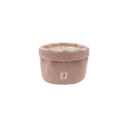 Panier de rangement Grain knit Rose Sauvage