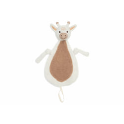 Jollein 031-594-67076 porte-tétine pour bébé Marron, Blanc Garçon/Fille