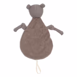 Jollein 031-594-67078 porte-tétine pour bébé Marron, Gris Garçon/Fille