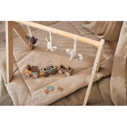 Jollein 108-001-67083 gymnase et tapis d'éveil pour bébé Bois Multicolore Tapis de gymnastique pour bébé - Vue supplémentaire 6