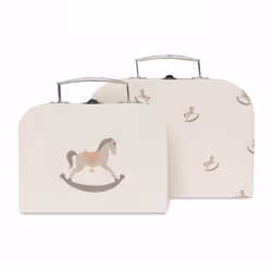 Jollein 059-595-67103, Toy storage suitcase, Multicolore, Blanc, Autonome, Garçon/Fille, Motif, Rectangulaire