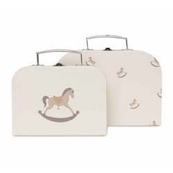 Jollein 059-595-67103 rangement de jouets Toy storage suitcase Autonome Multicolore, Blanc