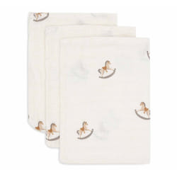Jollein 536-848-67103 vêtement et mitaine à laver Blanc Coton Serviette de toilette