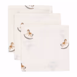 Jollein 537-848-67103, Blanc, Coton, Carré, 310 mm, 310 mm, 3 pièce(s)