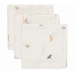 Jollein 537-848-67090 serviette 3 pièce(s) Blanc Coton