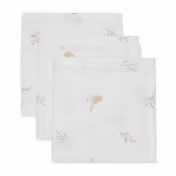 Jollein 537-848-67104, Blanc, Coton, Carré, Motif animal, 310 mm, 310 mm