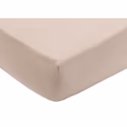 Jollein 2511-507-68080 Taie d'oreiller 60 x 120 cm Coton Beige, Rose Feuilles de vérification équipés - Vue supplémentaire 3