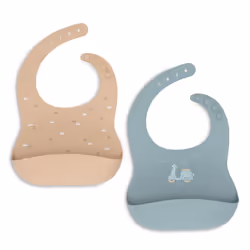 Jollein 029-007-68075, Bavoir standard, Multicolore, Unisexe, Enfant, Motif, 200 mm