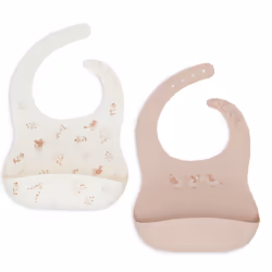 Jollein 029-007-67104, Bavoir standard, Multicolore, Unisexe, Enfant, Motif, 200 mm