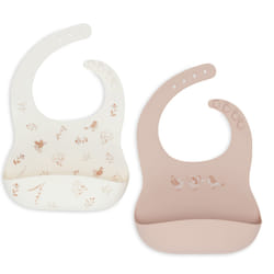 Jollein 029-007-67104 bavoir pour bébés Bavoir standard Silicone