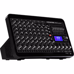DYNACORD PM 502, 8 canaux, Grille de montage, 180 W, Noir
