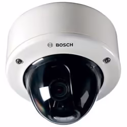 Bosch FLEXIDOME IP starlight 6000, Intérieure et extérieure, Avec fil, Plafond, Blanc, Dôme, Résistant aux impacts