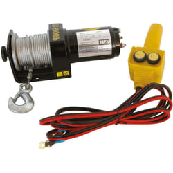 Carpoint - Treuil electrique - 1000kg - 12V - 15m - noir - metal