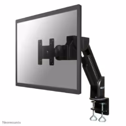 Neomounts support moniteur de bureau, Pince, 10 kg, 25,4 cm (10"), 76,2 cm (30"), 100 x 100 mm, Noir