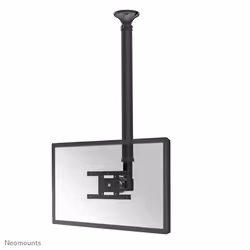Neomounts support de plafond pour écran, 12 kg, 25,4 cm (10"), 76,2 cm (30"), 75 x 75 mm, 200 x 100 mm, 0 - 180°