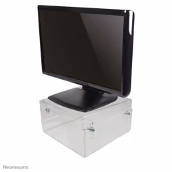 Neomounts réhausseur d'écran/ordinateur portable, 25 kg, Transparent