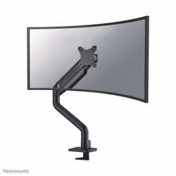 Neomounts support moniteur de bureau, Collier de serrage/ passe-fil, 18 kg, 43,2 cm (17"), 124,5 cm (49"), 100 x 100 mm, Noir