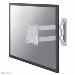 Neomounts support mural pour tv/moniteur, 75 x 75 mm, 100 x 100 mm, 0 - 90°, 0 - 180°, Aluminium, Argent