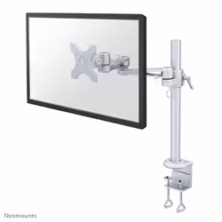Neomounts support moniteur de bureau, Pince, 10 kg, 25,4 cm (10"), 76,2 cm (30"), 100 x 100 mm, Argent