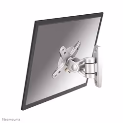 Neomounts by Newstar support mural pour tv, 12 kg, 25,4 cm (10"), 76,2 cm (30"), 75 x 75 mm, 100 x 100 mm, Argent