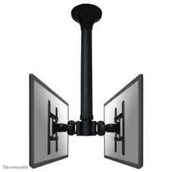 Neomounts support de plafond pour écran, 10 kg, 25,4 cm (10"), 101,6 cm (40"), 75 x 75 mm, 200 x 200 mm, 640 - 1040 mm