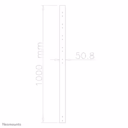 Neomounts by Newstar tube de rallonge ecran plat