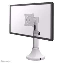 Neomounts support moniteur de bureau, 12 kg, 25,4 cm (10"), 76,2 cm (30"), 100 x 100 mm, Réglage de la hauteur, Argent