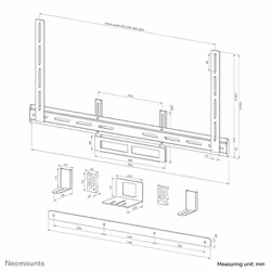 Neomounts kit universel pour vidéobar - Vue supplémentaire 18