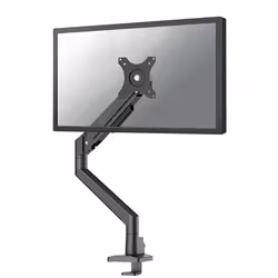 Neomounts support moniteur de bureau, Collier de serrage/ passe-fil, 9 kg, 43,2 cm (17"), 88,9 cm (35"), 100 x 100 mm, Noir