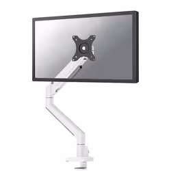 Neomounts support moniteur de bureau, Collier de serrage/ passe-fil, 9 kg, 43,2 cm (17"), 88,9 cm (35"), 100 x 100 mm, Blanc