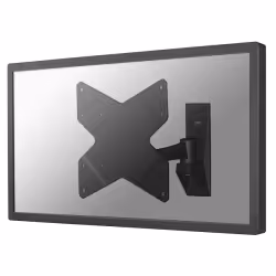 Neomounts support mural pour tv/moniteur, 101,6 cm (40"), 75 x 75 mm, 200 x 200 mm, 0 - 30°, 360°, Noir