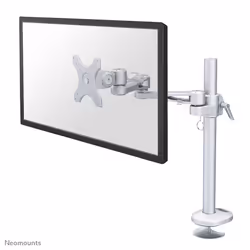 Neomounts support moniteur de bureau, 10 kg, 25,4 cm (10"), 76,2 cm (30"), 100 x 100 mm, Réglage de la hauteur, Argent