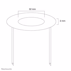 Neomounts couverture de plafond