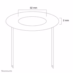 Neomounts couverture de plafond